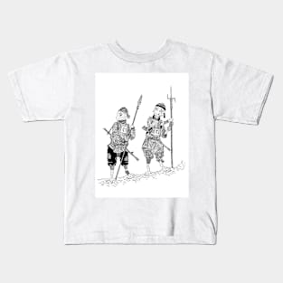 Veteran soldiers of the Middle Empire Kids T-Shirt